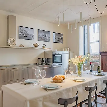 Apartmán Sartor With Canal View And Private Court Benátky